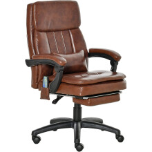 7 Point Office Recliner Massage Chair With Leg Extension HighBack