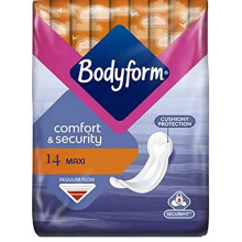 Bodyform Maxi Normal PM1, 14 count