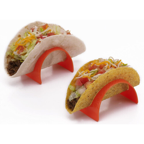 Jokari Jokari Cocina Collection E-Z Fill Taco Stands, 4-Pack 2