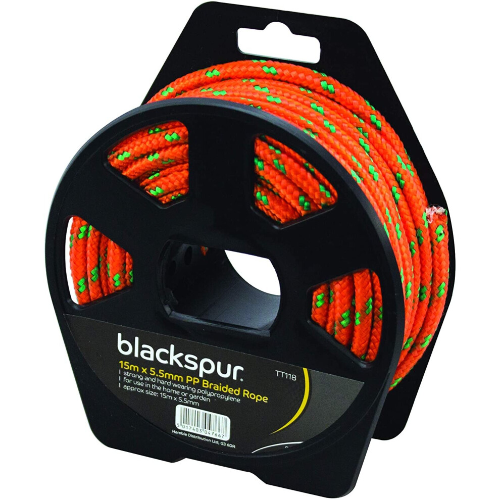 Blackspur Bb-Tt118 Pp Braided Rope On Reel 5017403047667