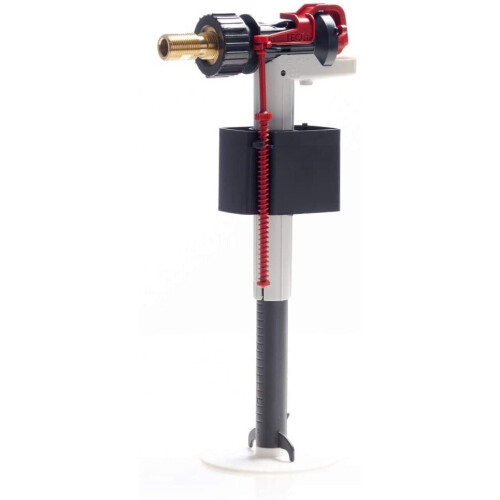 TECE 9820353 Cistern Valve (Adjustable Fill Level, Compact, Low Noise), Black 2
