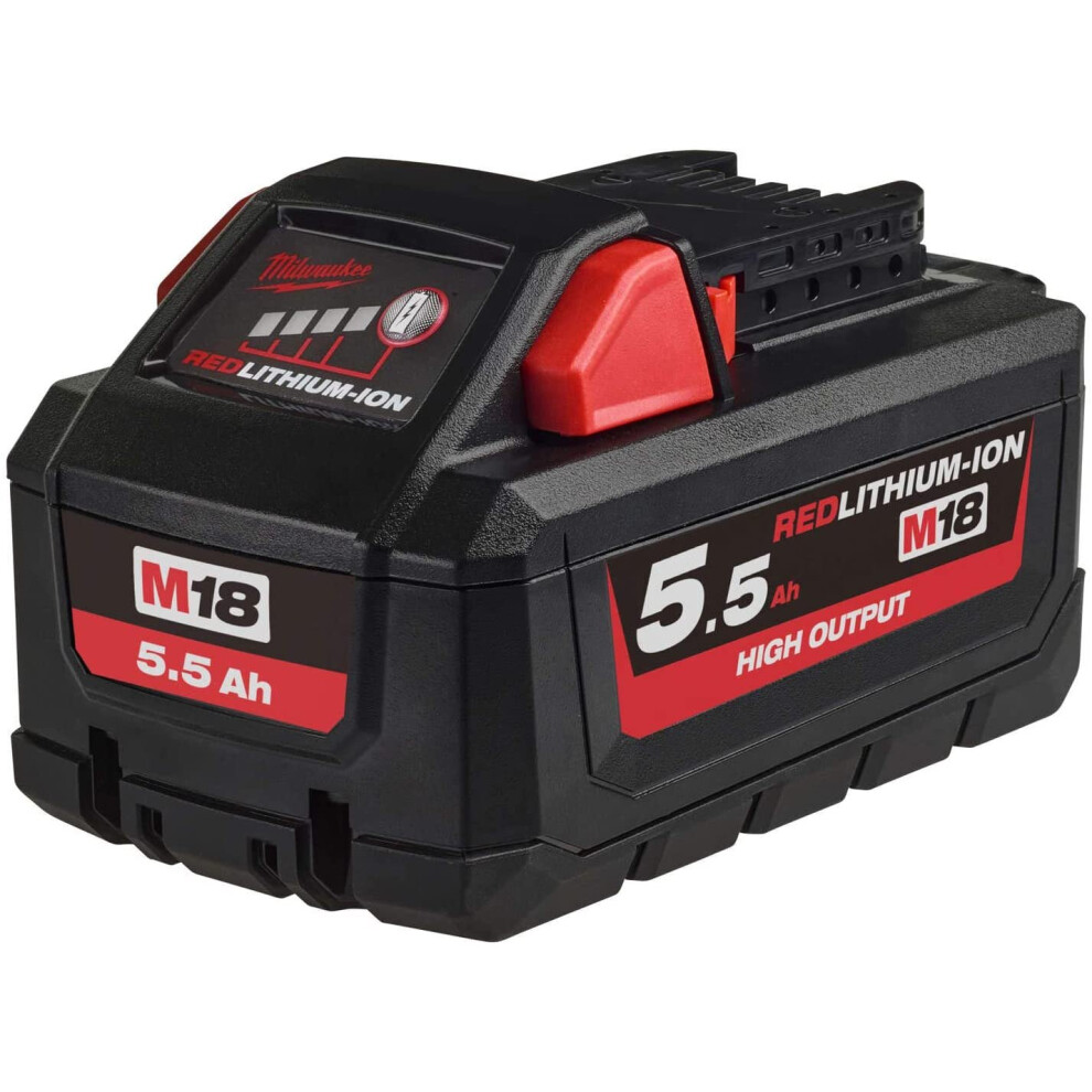 Battery MILWAUKEE HIGH Output 5,5AH -M18 HB5,5