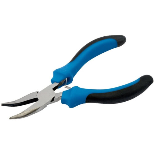 Draper Draper 12540 Bent Nose Mini Pliers with Soft Grip, 125mm