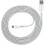 Techgear TECHGEAR Extra Long 2m / 6.5 Ft STRONG High Durability Braided USB C Charging & Data Sync Cable for USB Type-C Devices Compatible with Apple iPad Pro 5