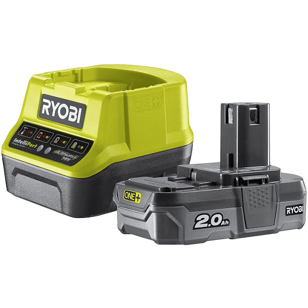 Ryobi RC18120-120 18V ONE+ Lithium+ 2.0Ah Battery and Charger