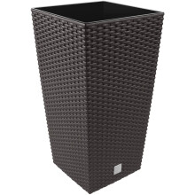 Prosperplast DRTS400-440U flowerpot, brown, 40x40x75 cm, single unit