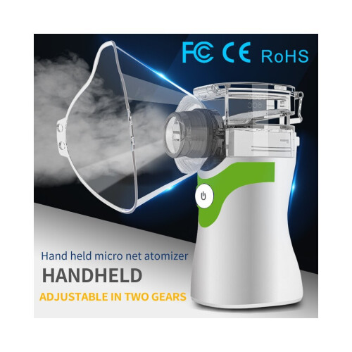 Ranpo (Green) Portable Handheld Ultrasonic Inhale Nebulizer 1