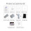 Ranpo (Grey) Portable Handheld Ultrasonic Inhale Nebulizer 5