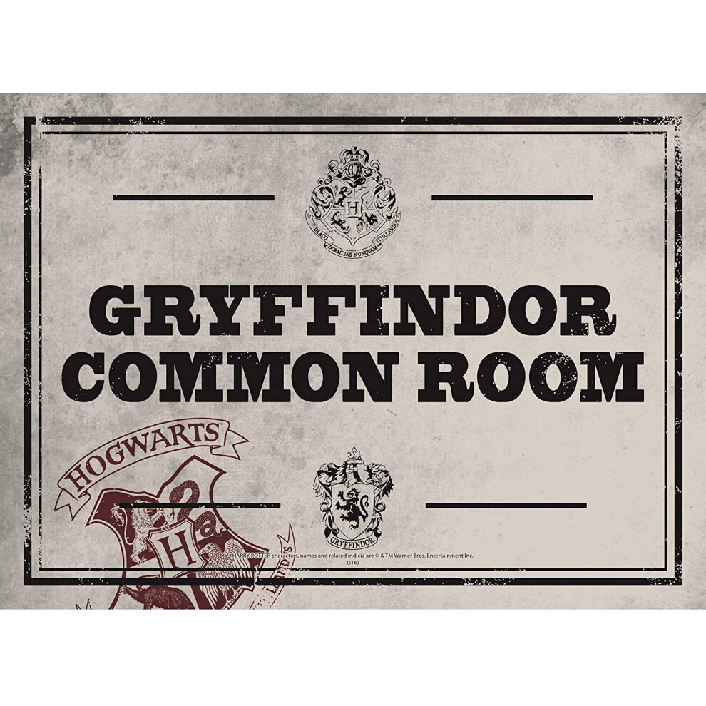 Tin Sign Small - Harry Potter (Common Room)