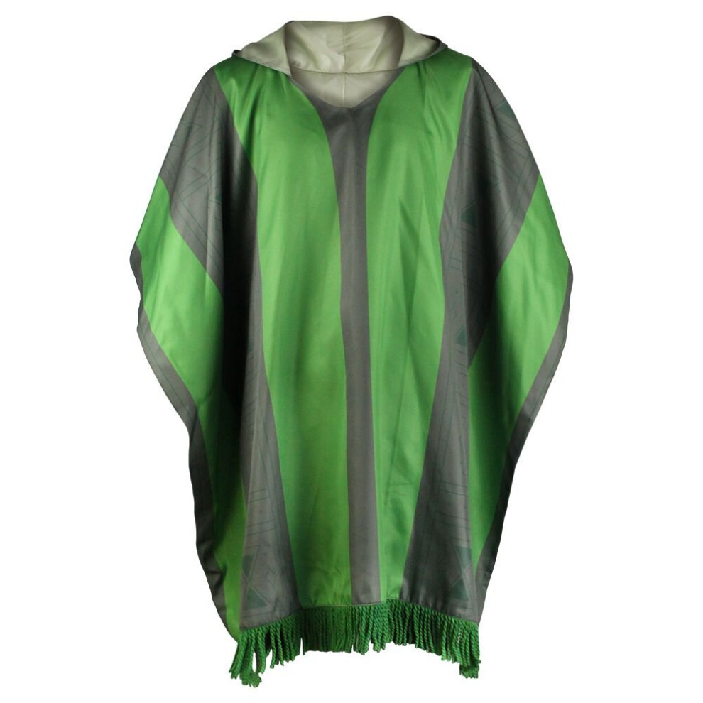 (, 120) Encanto Camilo Bruno Cosplay Costume Cloak Halloween Carnival Suit Cape Green
