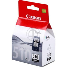 Canon PG-510 Printer Ink Cartridge, 9 ml, Black