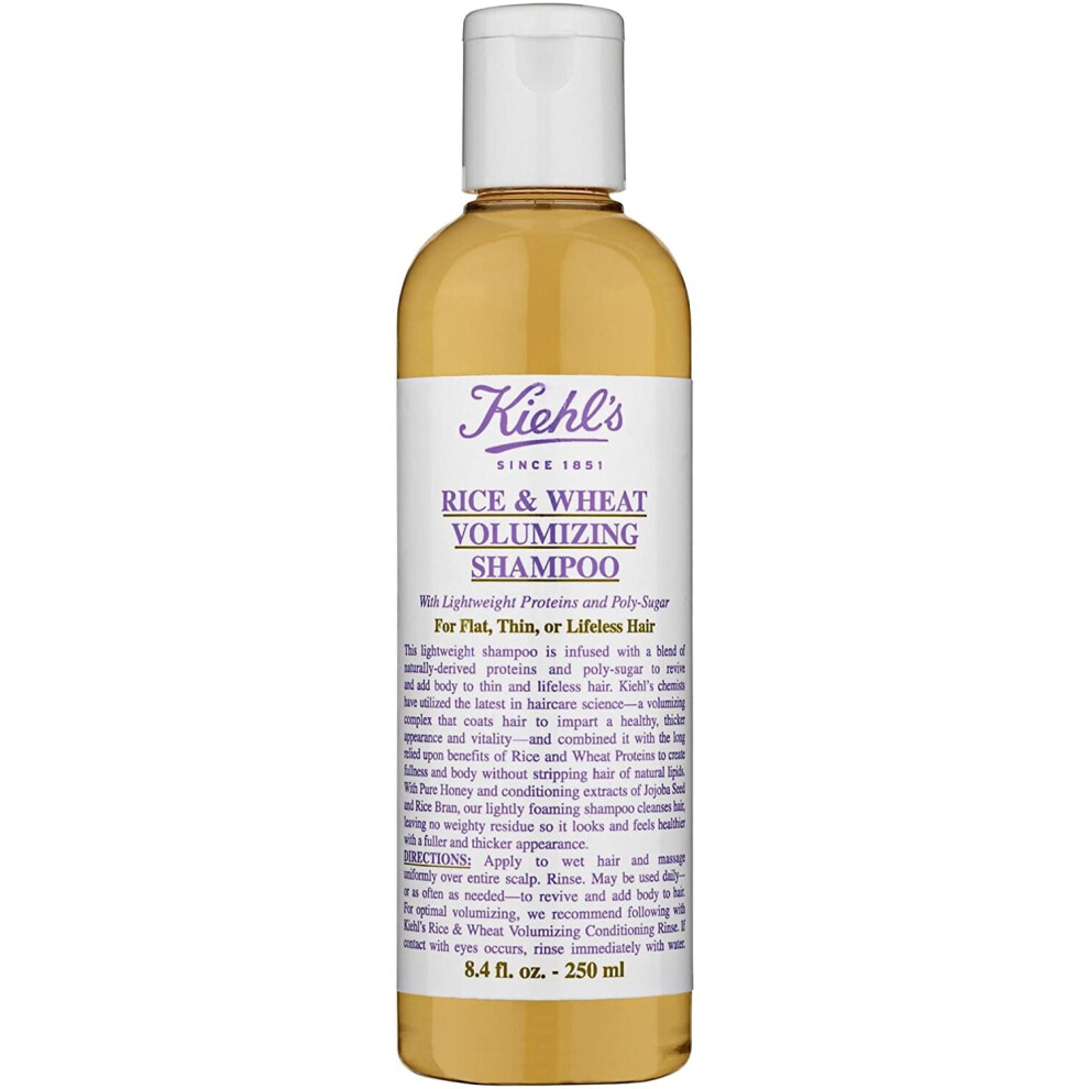 Kiehl's Rice and Wheat Volumising Shampoo 250ml