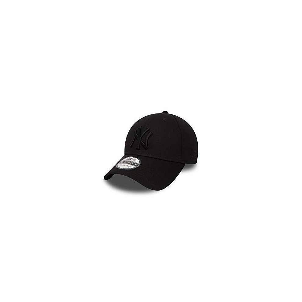 New Era Men's 39Thirty League Basic Neyyan Men's Mlb Basic Ny Yankees 39Thirty Stretch Back Baseball Cap,10298279 Grey/ L/Xl White