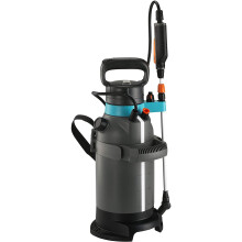 Gardena EasyPump Pressure Sprayer 5 L, Turquoise, Black, Grey, Orange, Silver, Metallic