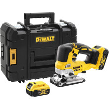 Stichsäge brushless 18V XR + 2 Batterien 5 Ah + Ladegerät + Tstak-Box - DEWALT - DCS334P2-QW