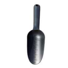 (Black) Garden Plastic Scoop Compost Tool Soil Potting Dog Pet Litter Dry Food