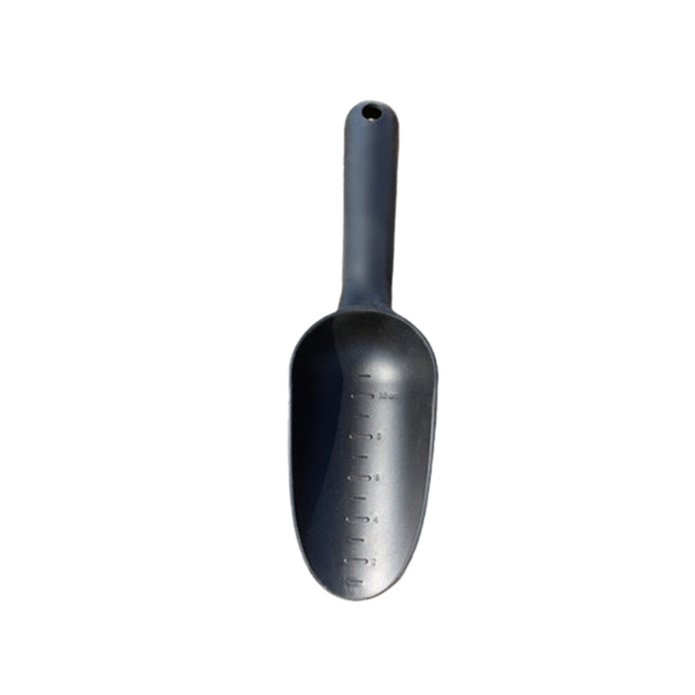 (Black) Garden Plastic Scoop Compost Tool Soil Potting Dog Pet Litter Dry Food