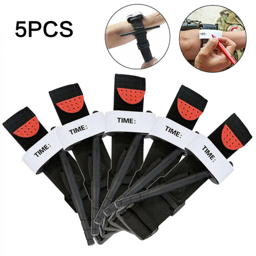 5-Pack Outdoor Emergency Tourniquets 1
