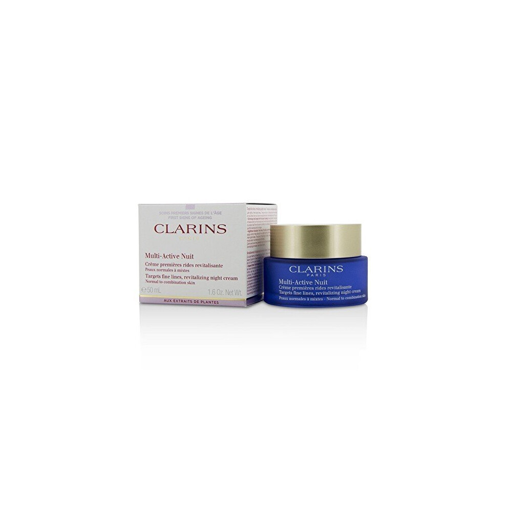 Clarins Multi-Active Night Targets Fine Lines Revitalizing Night CreamÂ âÂ For Normal to Combination Skin 50Â ml