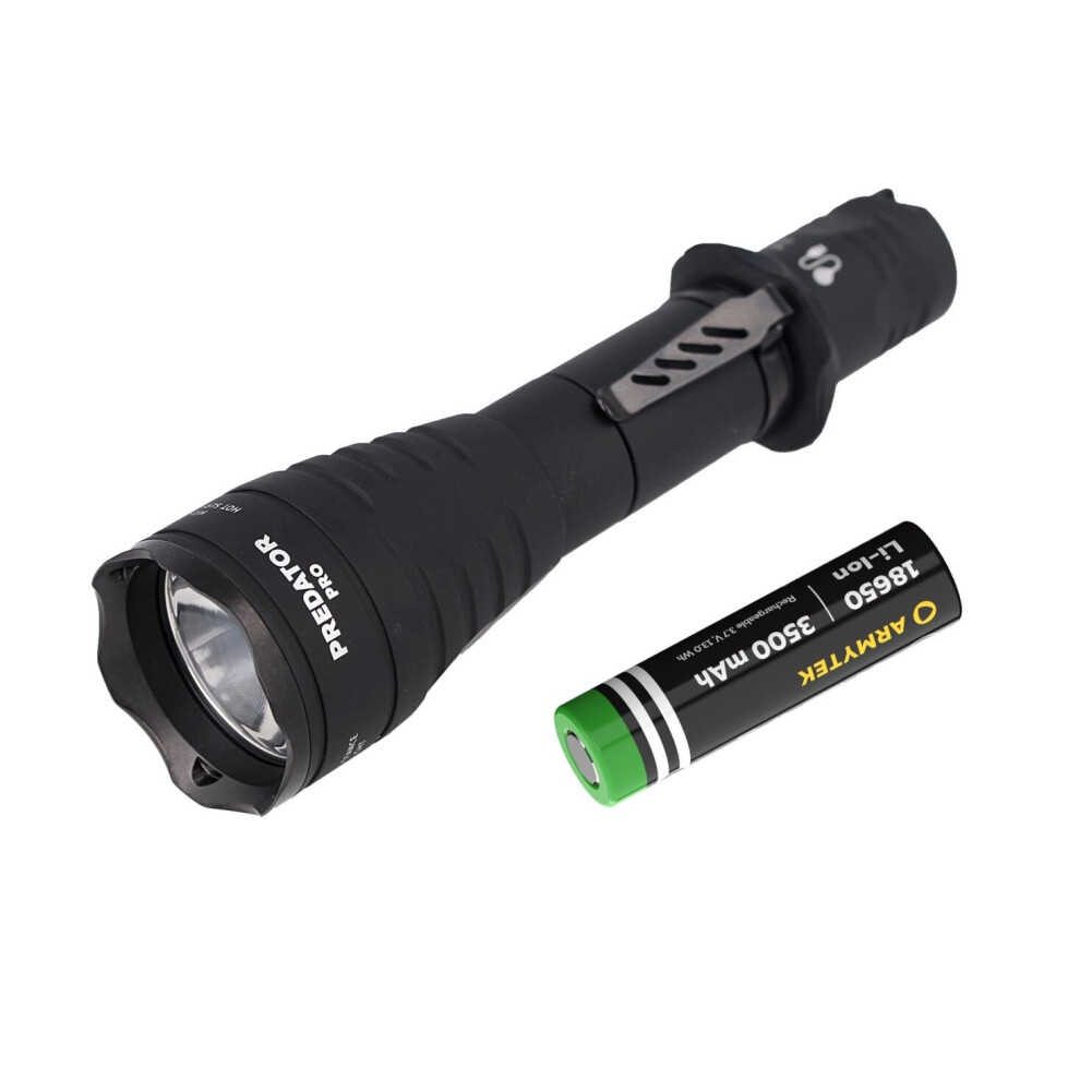 Armytek Predator Pro Magnet USB (White) 1500LM LED Flashlight Torch