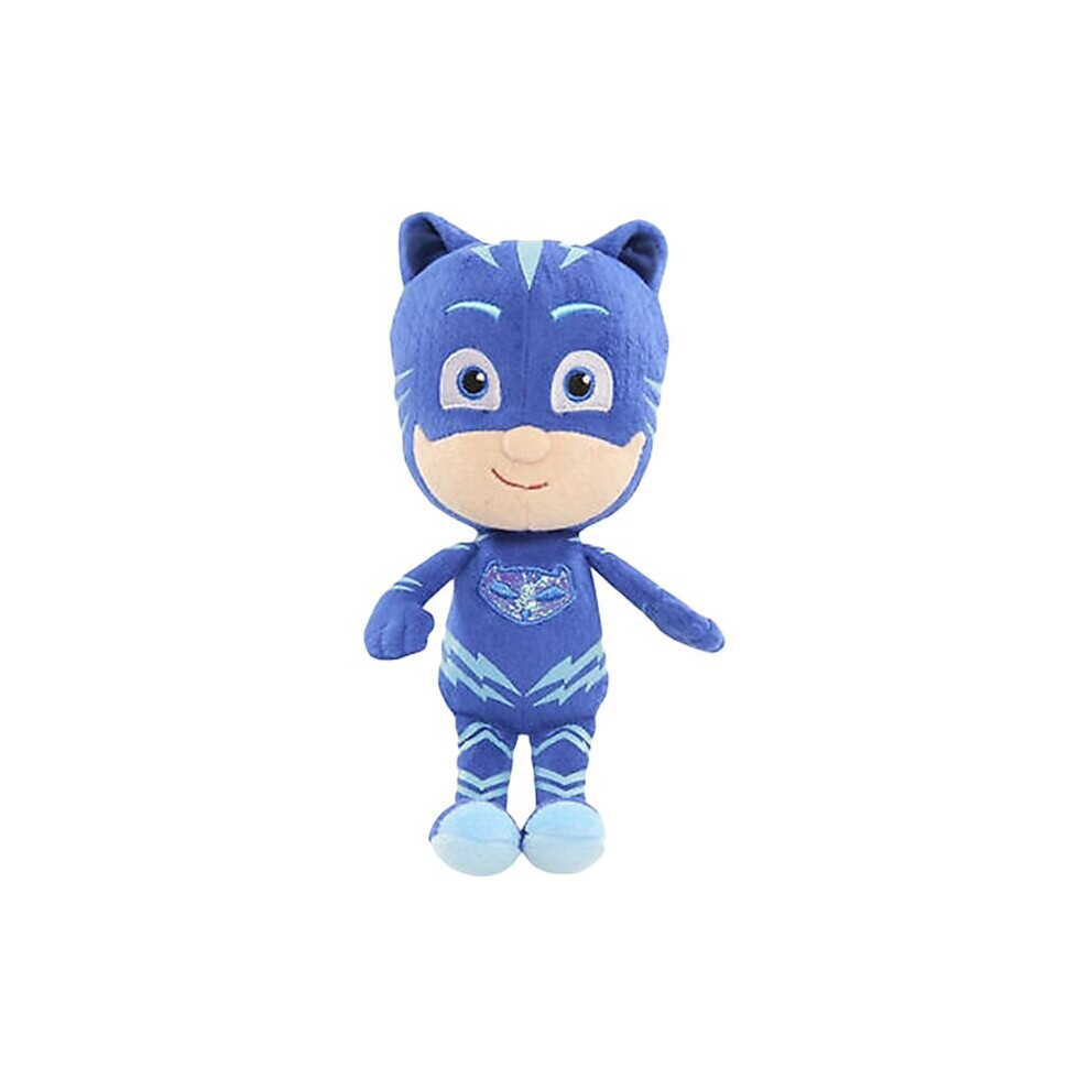 (20cm Catboy) 4Pcs PJ Masks Gekko Catboy Owlette Romeo Plush Toys Stuffed Doll Kids Gift