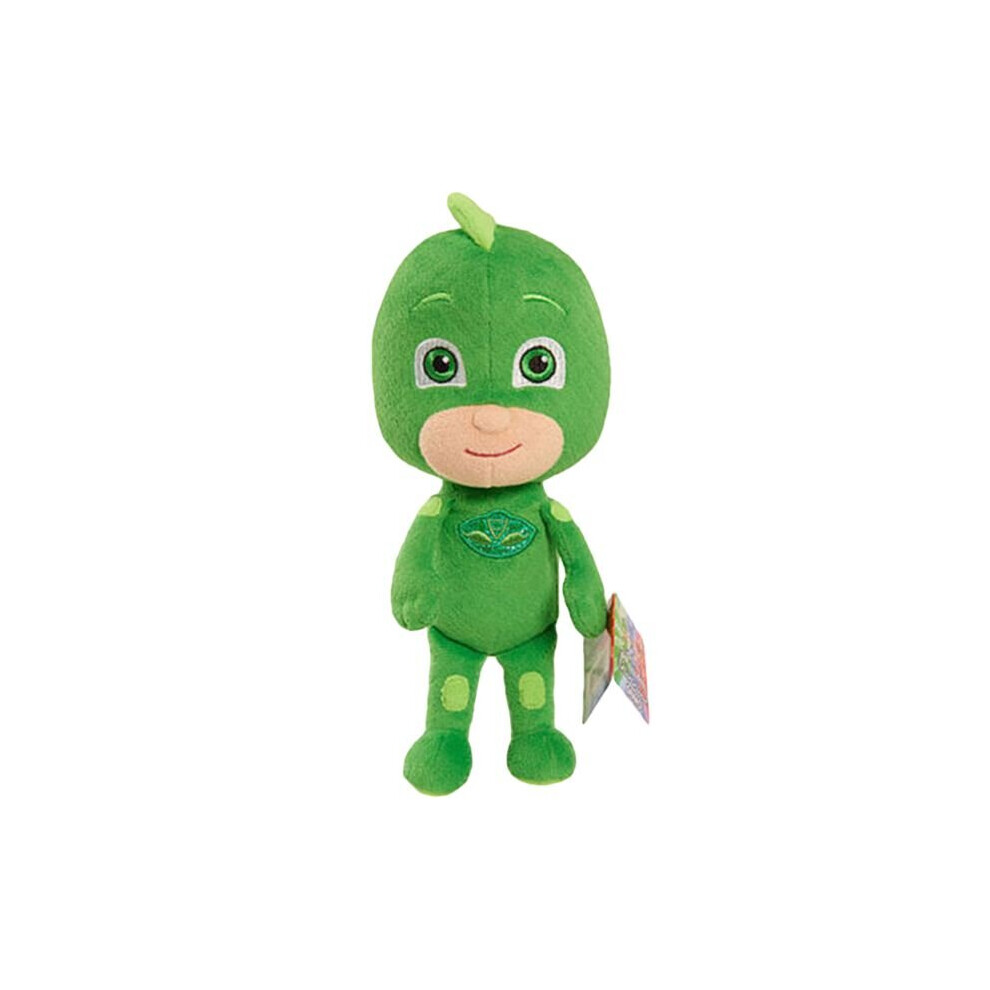 (20cm Gekko) 4Pcs PJ Masks Gekko Catboy Owlette Romeo Plush Toys Stuffed Doll Kids Gift
