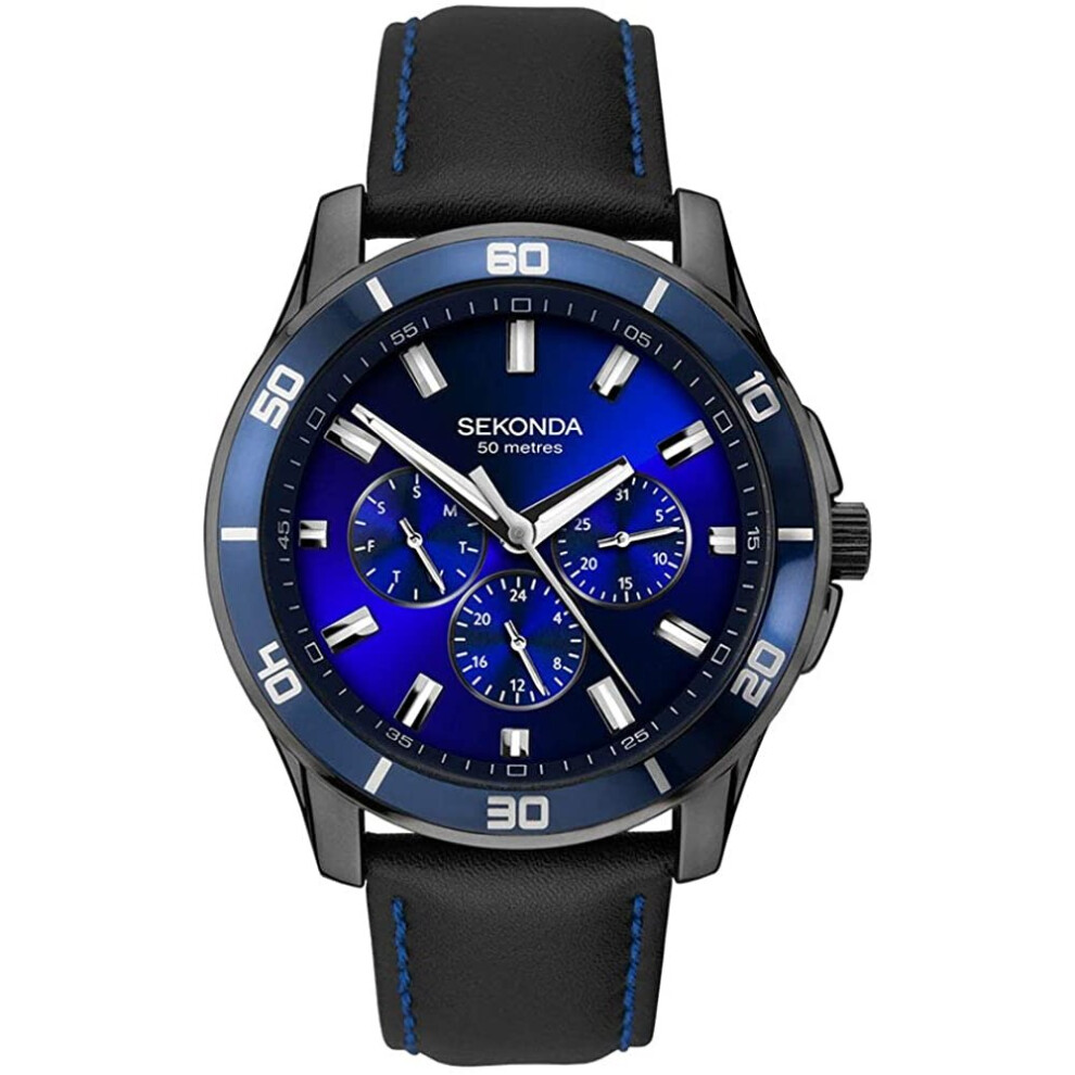 Sekonda Gents Multi Dial 42 mm Sport Watch 1634 - Image 8
