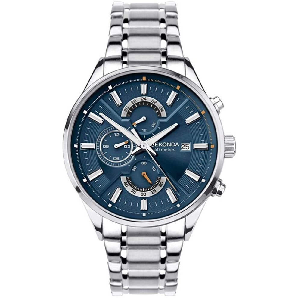 Sekonda Mens Dual Time Watch 1839