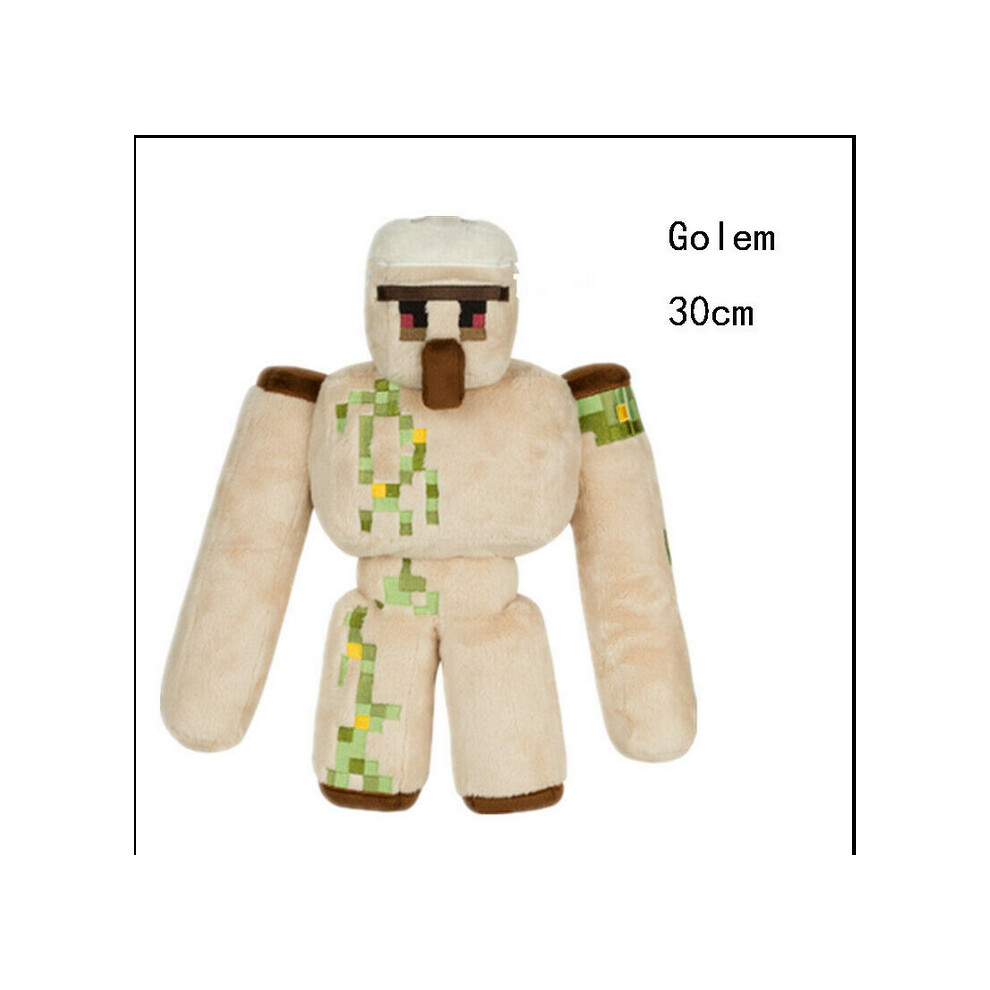 Iron Golem-30cm) Minecraft Plush Teddies Stuffed Soft Hug Toys