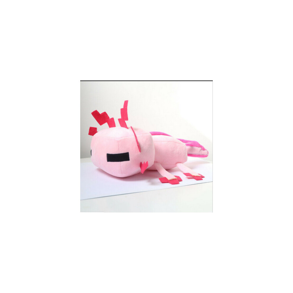 (Axolotls-30cm) Minecraft Plush Teddies Stuffed Soft Hug Toys Game