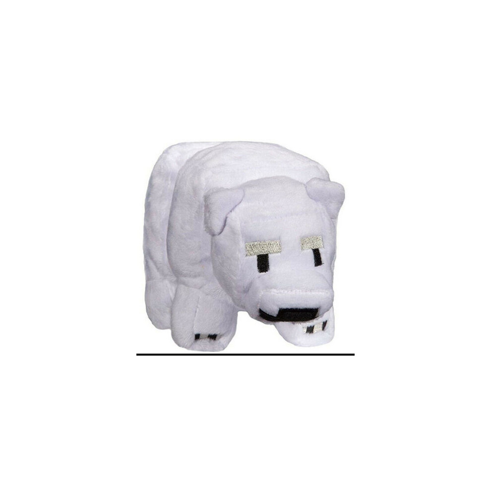 Polar Bear 20cm Minecraft Plush Teddies Stuffed Soft Hug Toys Game