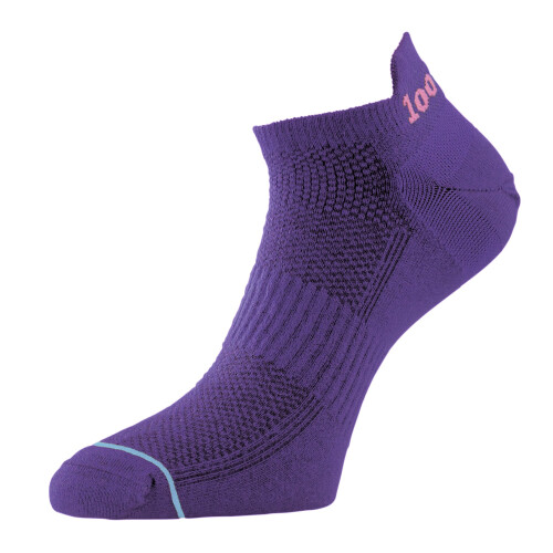 Ultimate Tactel Trainer Liner Sock Double Layer Purple LS