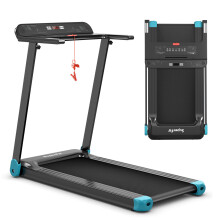 Folding Treadmill Compact Walking Running Machine w/APP Control