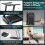 Gymax Folding Treadmill Compact Walking Running Machine w/APP Control 6