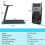 Gymax Folding Treadmill Compact Walking Running Machine w/APP Control 10