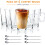 6 Pack 240ML Glass Coffee Cups 1