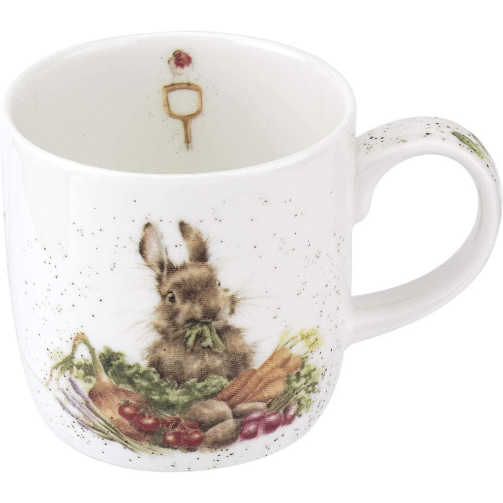 Wrendale Royal Worcester Designs Grow Your Own 0.3L Rabbit Mug