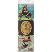 Guinness Nostalgic Coasters - 6 Pack