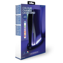 Venom PS5 Colour Change LED Console Stand - USB-Powered Multi-Colour LED Dock with 7 Colours, Keeps Ports Accessible (VS5005)