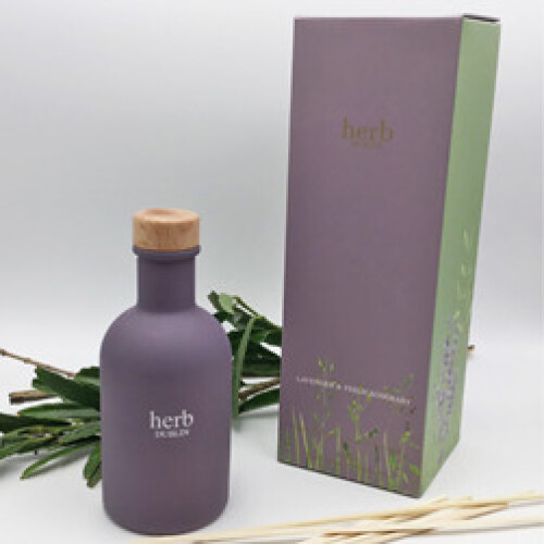 Herb Dublin Reed Diffuser - Lavender & Fresh Rosemary