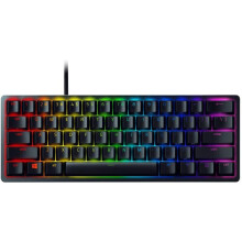 Razer Huntsman Mini (Red Switch) - Compact Gaming Keyboard (Compact 60 Percent Keyboard with Linear Opto-Mechanical Switches, PBT Keycaps, Detachable