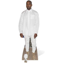 Star Cutouts Ltd CS645 Life Size Cardboard Cut Out Kanye West, Multi-Colour, 173 x 60 x 173 cm