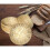 12 Round Wicker Bread Basket Small Woven Bamboo  Basket Storage Bowl 4