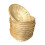 12 Round Wicker Bread Basket Small Woven Bamboo  Basket Storage Bowl 5