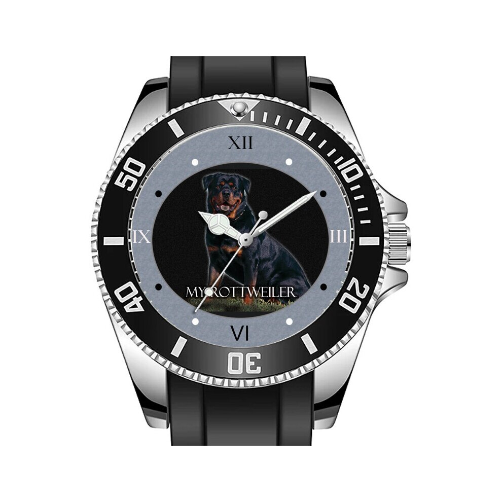 Proud Rottweiler Pet Dog Sporty Unique Stylish Wrist Watch
