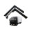 2X Wind Rain Sun Smoke Deflectors Black L Shape For Iveco Euro Cargo 02-08 2