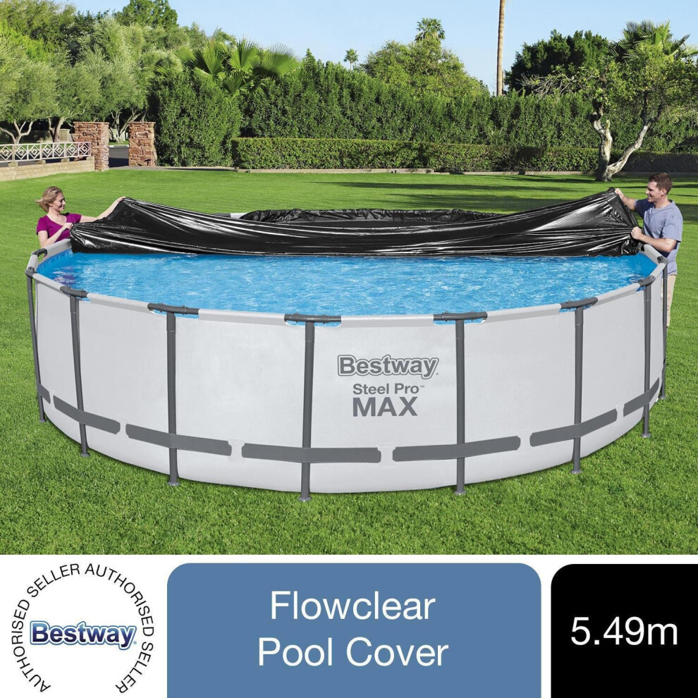 Bestway Pool Cover Swimming Pool Cover Pool Safety Cover Flowclear Fast Set