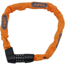 Antifurto ABUS Tresor 1385 Donna - Catena in acciaio - Livello di protezione 7 - Arancione