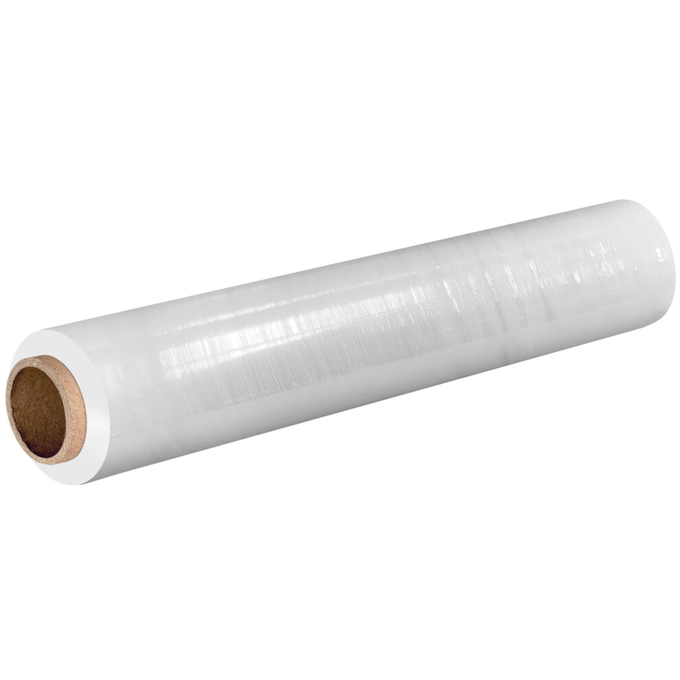 (1 Pack) STRONG ROLLS CLEAR PALLET STRETCH SHRINK WRAP CLING FILM 400mm x 250m