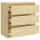 VidaXL vidaXL 2x Solid Pinewood Bedside Cabinets Nightstand Drawer Storage Cabinet 9